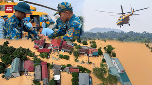 Mi-171 xuyên tâm lũ: Quân đội huy động 30.000 người giải cứu vùng ngập lịch sử