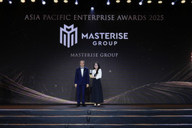 Masterise Group chiến thắng 'kép' tại Giải thưởng Doanh nghiệp châu Á 2025
