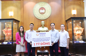 Diana Unicharm tặng 30.000 sản phẩm vệ sinh cho phụ nữ và trẻ em sau bão lũ