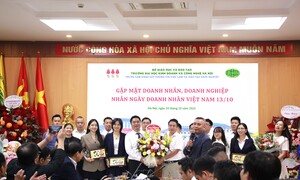 HUBT gặp mặt doanh nghiệp nhân ngày Doanh nhân Việt Nam 13/10
