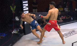 Võ sĩ MMA Việt Nam chỉ dùng 5 đòn đấm gục đối thủ sau 18 giây