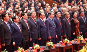 Toàn cảnh Đại hội đại biểu Đảng bộ Chính phủ lần thứ I, nhiệm kỳ 2025-2030