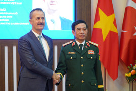 Đại tướng Phan Văn Giang tiếp Chủ tịch Cơ quan Công nghiệp quốc phòng Thổ Nhĩ Kỳ