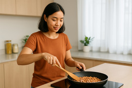 Cách làm lạc rang muối để lâu vẫn giòn