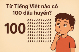 Từ Tiếng Việt nào có 100 dấu huyền?