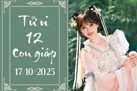 Tử vi 12 con giáp hôm nay ngày 17/10/2025: Dần thăng tiến, Mão toả sáng