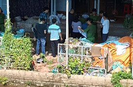 Vợ chồng cụ ông 80 tuổi ở Ninh Bình thương vong bất thường 