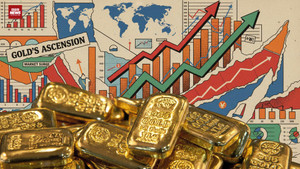 Vì sao thế giới dồn tiền vào vàng?