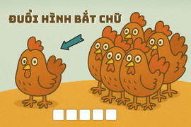 Chỉ thiên tài mới vượt qua thử thách đuổi hình bắt chữ này