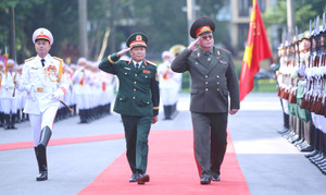 Quân đội Việt Nam - Belarus nghiên cứu hợp tác lĩnh vực khoa học quân sự