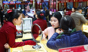 Giá vàng tăng hơn 3 triệu, đạt đỉnh mới 154,6 triệu đồng/lượng