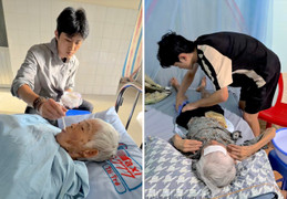 Cháu trai gen Z bỏ việc về quê chăm bà bệnh nặng khiến người dùng TikTok rơi lệ