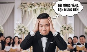 Tôi mừng cưới nửa chỉ vàng, bạn mừng lại 2 triệu đồng theo giá vàng 6 năm trước