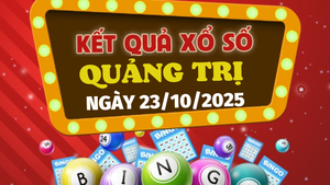 Trực tiếp kết quả xổ số Quảng Trị hôm nay 23/10/2025 - XSQT 23/10