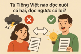 Từ Tiếng Việt nào đọc xuôi có hại, đọc ngược có lợi?