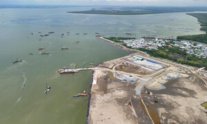 ‘Choáng’ với kỹ thuật xử lý nền móng tại siêu đô thị lấn biển Cần Giờ