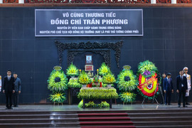 Lễ tang cấp Nhà nước nguyên Phó Chủ tịch Hội đồng Bộ trưởng Trần Phương