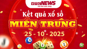 XSMT 25/10 - Trực tiếp kết quả xổ số miền Trung hôm nay 25/10/2025 