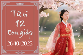 Tử vi 12 con giáp hôm nay ngày 26/10/2025: Mão phát lộc, Thìn thăng tiến