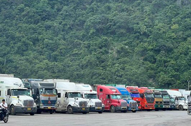 Hàng trăm container sầu riêng 'mắc kẹt' tại cửa khẩu biên giới Lạng Sơn