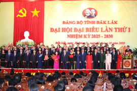 Đại hội Đảng bộ tỉnh Đắk Lắk lần thứ I hướng tới phát triển nhanh, bền vững