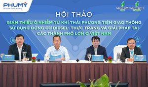 Phú Mỹ Xanh - giải pháp tiên phong cho động cơ Diesel tại các thành phố lớn