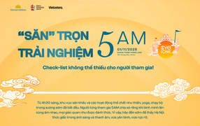 'Săn' trọn trải nghiệm show 5AM - check list không thể thiếu cho người tham gia
