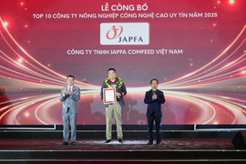 Japfa khẳng định vị thế tiên phong trong nông nghiệp công nghệ cao