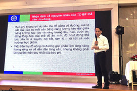 PGS.TS Nguyễn Quang Dũng: 'Ăn uống lành mạnh không đồng nghĩa loại bỏ đường'