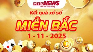 XSMB 1/11 - Trực tiếp kết quả xổ số miền Bắc hôm nay 1/11/2025 