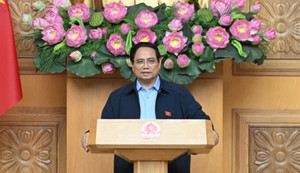 Thủ tướng Phạm Minh Chính chủ trì cuộc họp phát triển sàn dữ liệu tại Việt Nam