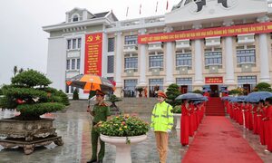 Công an tỉnh Phú Thọ đảm bảo an toàn tuyệt đối Đại hội Đảng bộ tỉnh lần thứ nhất