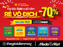 MediaMart khởi động: Đại tiệc Sale cuối năm - rẻ vô địch, giảm tới 50%