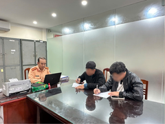 Phạt 2,5 triệu đồng thanh niên nhận lỗi thay anh rể lái xe gây tai nạn