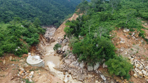 Bất ngờ với kết cấu công trình hồ chứa nước bị vỡ khiến 1 người chết ở Lâm Đồng 