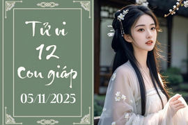 Tử vi 12 con giáp hôm nay ngày 5/11/2025: Tuất bận rộn, Hợi trắc trở