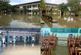 Học sinh 58 xã, phường tại Gia Lai nghỉ học, tránh bão Kalmaegi