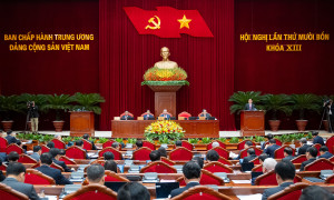 Toàn cảnh khai mạc Hội nghị lần thứ 14 Ban Chấp hành Trung ương Đảng khóa XIII