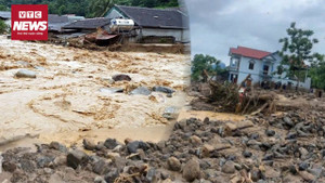 Bão số 13 Kalmaegi gây mưa lớn 600mm, nguy cơ lũ quét, sạt lở đất