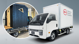 BYD trình làng xe tải cung cấp điện năng cho cả một phòng xông hơi