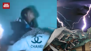 Kinh hoàng trong bão số 13: Sóng dữ trào vào nhà, người dân tìm cách thoát thân