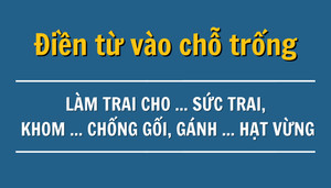 Chỉ 'cao thủ ca dao' mới điền đúng từ này