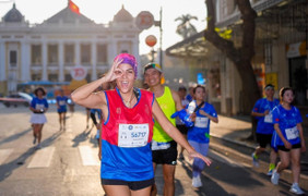 2.500 vận động viên quốc tế chạy vì ‘Hà Nội không khói thuốc’