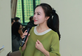 Ca sĩ Lan Anh kể kỷ niệm NSND Trung Kiên cho tiền lúc nghèo, coi như con gái