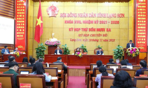 Kỳ họp thứ 43 của HĐND tỉnh Lạng Sơn: Thông qua 10 nghị quyết quan trọng