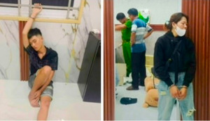 Tạm giữ đôi nam nữ thuê trọ ở Đồng Tháp tàng trữ ma túy và vật nghi là súng