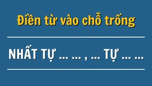 Chỉ bậc 'cao nhân thành ngữ' mới đủ sức vượt qua thử thách này