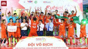 Khép lại thành công Giải Futsal HDBank Sinh viên khu vực TP.HCM năm 2025