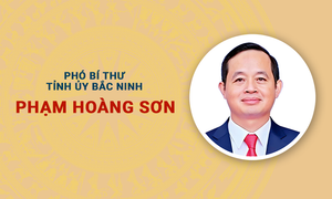 Chân dung Phó Bí thư Tỉnh ủy Bắc Ninh Phạm Hoàng Sơn