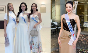 Đại diện Việt Nam gây ấn tượng sau những ngày đầu tại Miss International 2025